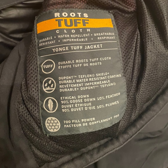 ROOTS Black Yonge Down Jacket (Men’s) - Picture 5 of 5